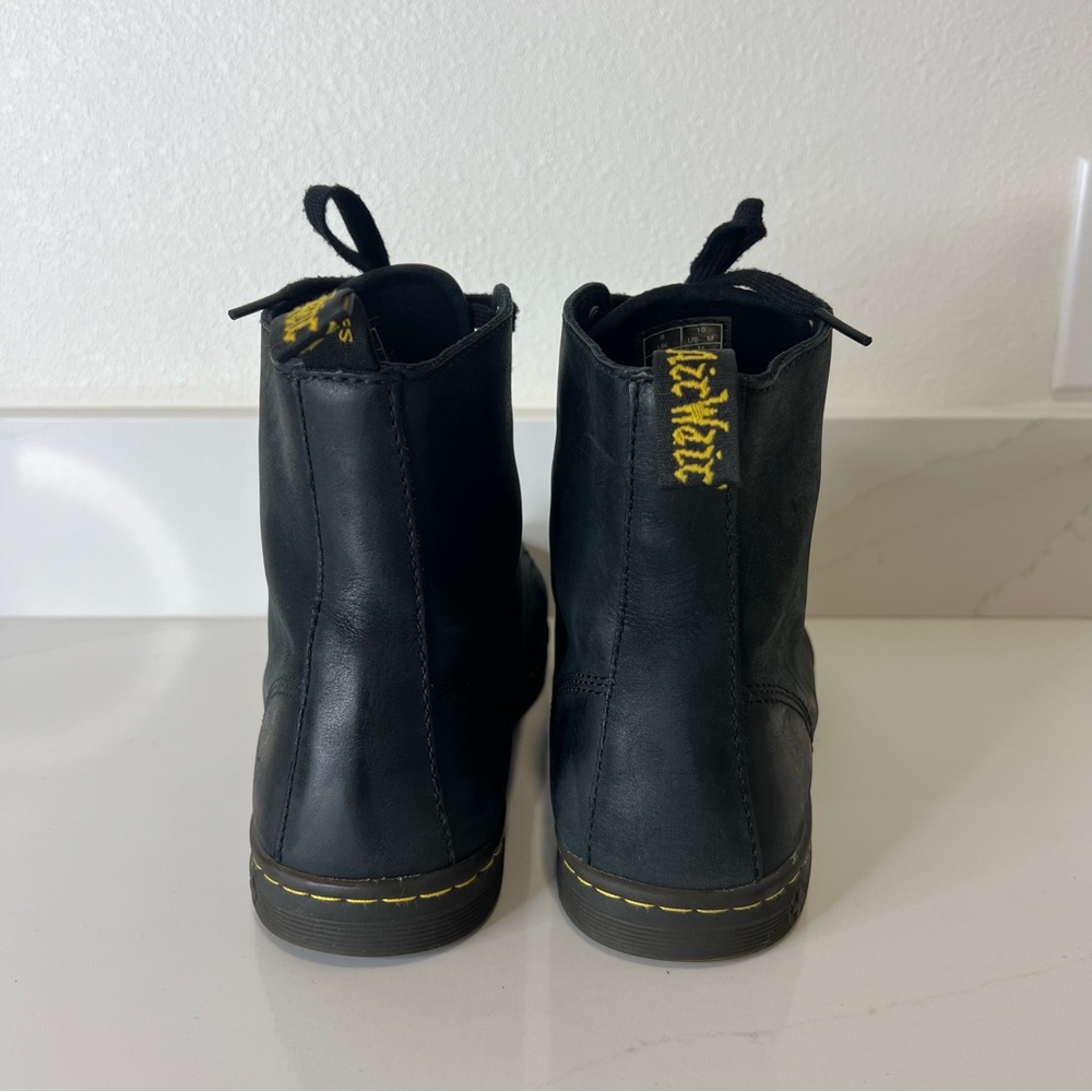 Dr. Martens Black Leather Boots - Picture 3 of 14